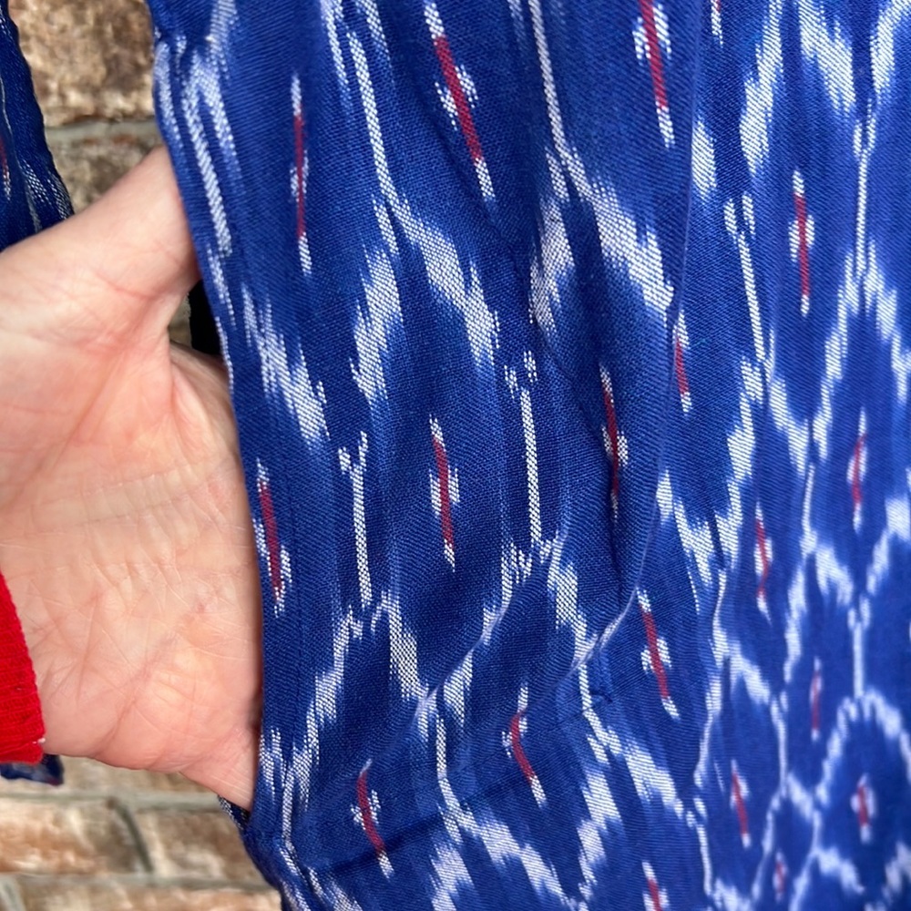 Sundari Silks Ikat desisgn tunic/kurti - Picture 6 of 12